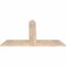 Ekena Millwork Portland Smooth Timber Gable Bracket, Douglas Fir, 48"W x 28"H x 1 1/2"D x 5 1/2"F, 14/12 Pitch GBW048X28X0206POR00SDF - alternate 5